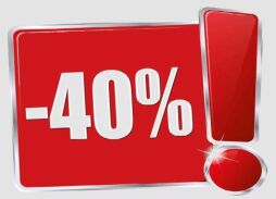 ���������� � ������� -40% 